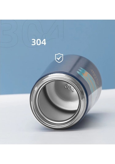 Paslanmaz Çelik Termos Su Şişesi 350ml Vakumlu Pipetli Yeşil İthal Ürün Çok Renkli