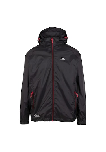 Trespass Trespass Qikpac X - Unisex Packaway Unisex Yeşil Yağmurluk 10003 Siyah