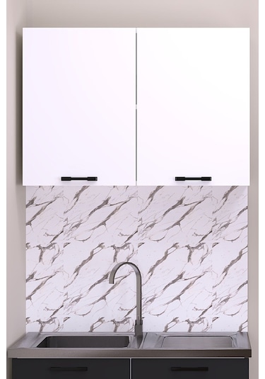 80 Cm Eylül Mutfak Üst Modül Beyaz