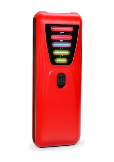 Kosona El Aktarım Tipi Manyetik Alan Testeri, 5 Led Gösterge İle Ev Elektrik Cihazları Radyasyon Seviyesi Detektörü