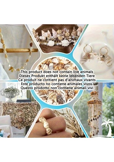 Willowhaven 500g Renkli Mini Kabuk Kum Karışımı Dıy El Sanatları Akvaryum Dekorasyon