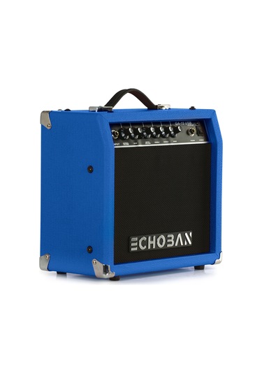 Echoban Ga15usb 15 Watt Mavi Gitar Amfisi Usb
