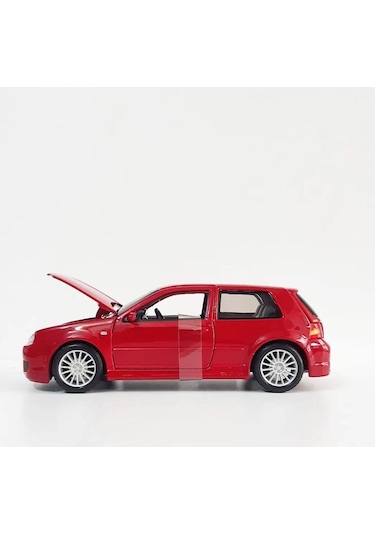 Vw Golf 5 1:24 Model Maket Araba Kırmızı