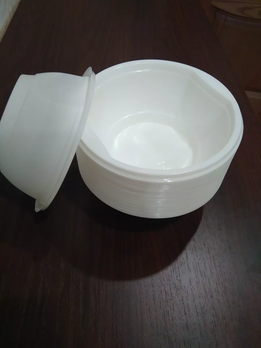 Resta Lavka 600 Ml Derin Tek Kullanımlık Tabaklar 100 Adet 215333588 Beyaz