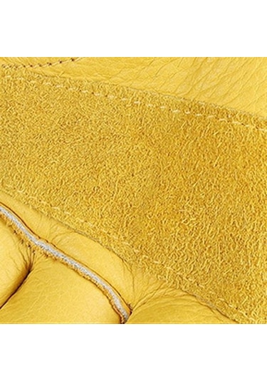 1 Çift Thinsulate Astar Kış Sıcak Eldiven Ultra Kalın Aşınmaya Dayanıklı Kaymaz Tasarım Tam Parmak Bahçe Eldivenleri