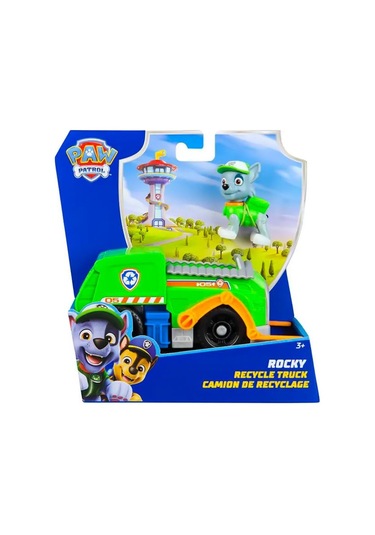 Paw Patrol Rocky Ve Görev Aracı Geri Dönüşüm Kamyonu 20148930