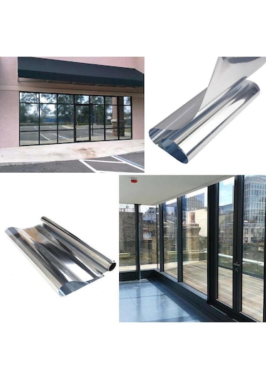 Aynalı Cam Filmi Amerikan Çizilmez 100 CM X 1 METRE