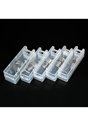 Yaozixia 5 Adet Yüksek Hızlı Çelik Delik Testeresi Kesici Alet Testere Dişli Hss Matkap Uçları Seti 16/18.5/20/25/30mm Elektrikli Delme Aletleri