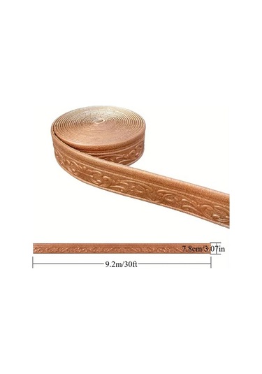 Elmpaly 3d Duvar Dekorasyon Şeridi Kendinden Yapışkanlı 362.2 İnç Xpe Köpük Kabartma Desen