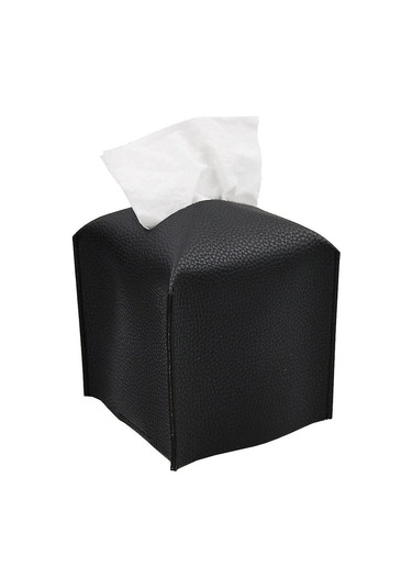 Banyo İçin H Kare Pu Yüz Mendili Kutusu Rulo Dağıtıcısı