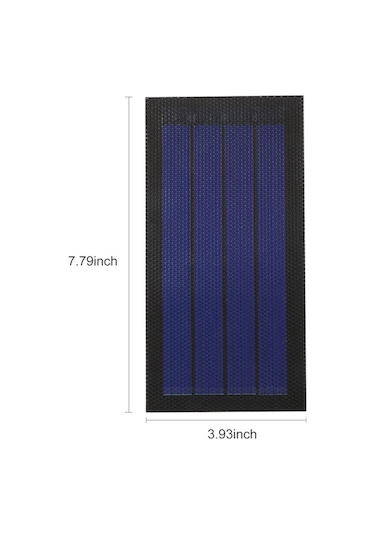 Besthome1 1w 6v Esnek Güneş Paneli - Su Geçirmez, Taşınabilir, Doğa Ve Bahçe Aydınlatması İçin