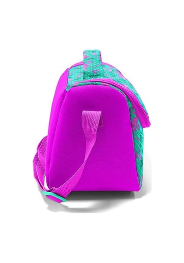 Coral High Kids Su Yeşili Pembe Flamingo Desenli Thermo Beslenme Çantası 11712