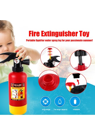Yaozixa "çocuklar İçin Eğlenceli Yangın Söndürücü Şeklinde Su Püskürtme Oyuncağı"