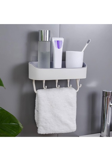 Suntek Duvara Monte Duş Rafı Duş Sepeti Rafları Tuvalet Beji Diğer