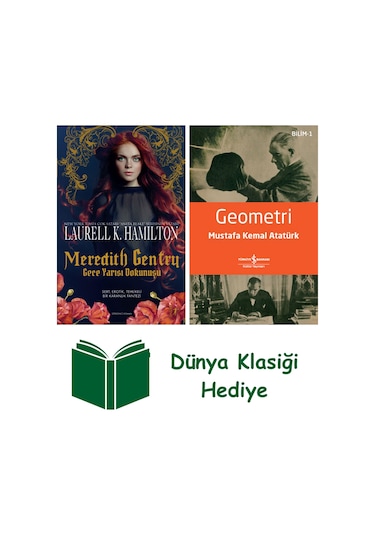 Meredith Gentry Gece Yarısı Dokunuşu + Geometri + Dünya Klasiği Hediye