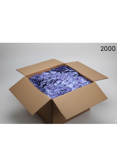 Lavanta Kokulu 2000 Adet Kolonyalı Islak Mendil: Huzur Veren Tazelik Tekli