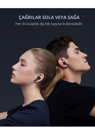 Aukey EP-M2-BK 13mm Sürücülü Bluetooth 5.3 IPX4 Kablosuz Kulaklık