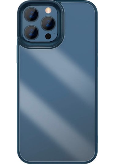 Baseus Crystal Apple Uyumlu iPhone 13 Pro Max Kilif Jel Çerçeve Zirhli Siliko 522411208