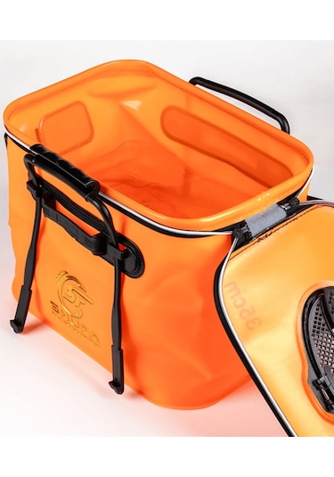 Shufa Katlanabilir Balıkçı Kovası Çok Fonksiyonlu Taşınabilir Yem Kovası Kamp Için Canlı Balık Kabı Sff8679120680987