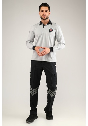 Uniprom Özel Güvenlik Pantolonu Yeni Tip Kamu Erkek Füme