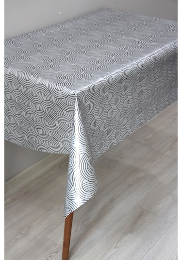 Astarlı Silinebilir Pvc Muşamba Masa Örtüsü 107-a-antrasit