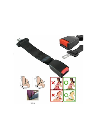 Emniyet Kemeri Rahatlatıcı Karşılığı Uzatıcı Kumaşlı Bağlama