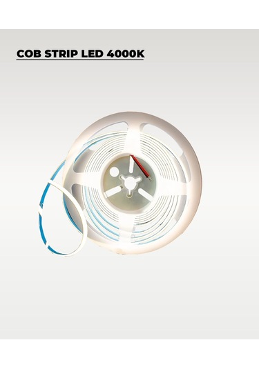 12v Cob Şerit Led Günışığı Işık - Metrede 360 Led - 5 Metre 5 METRE