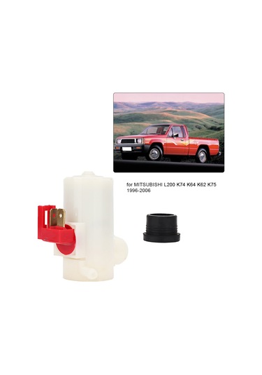Yaleker Mitsubishi L200 K74/k64/k62/k75 1996-2006 İçin Yeni Abs Cam Silici Pompası - Dichtungsringli, Dayanıklı Ve Kolay Kurulum