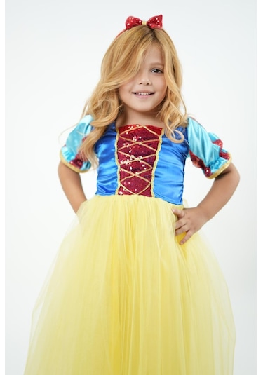 Pamuk Prenses Elbisesi Sarı