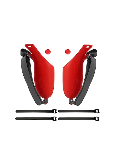 Oculus Quest 2 VR Denetleyicisi İçin 1 Çift Silikon Koruyucu Kırmızı