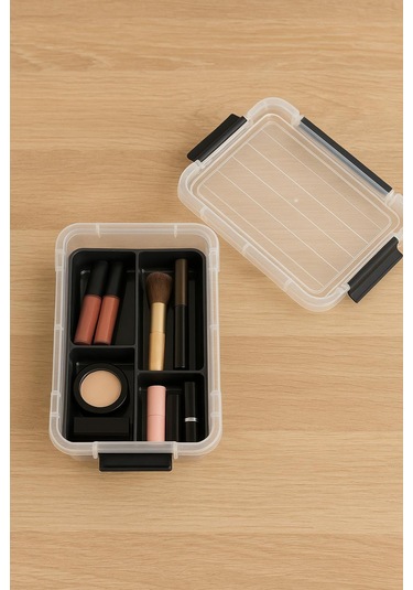 1,75 L Şeffaf Saklama Kutusu & Organizer Düzenleme Kutusu Şeffaf