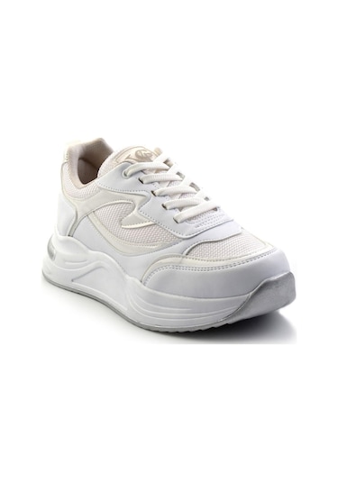 Bambi Beyaz Kadın Sneaker K01097024022 Beyaz