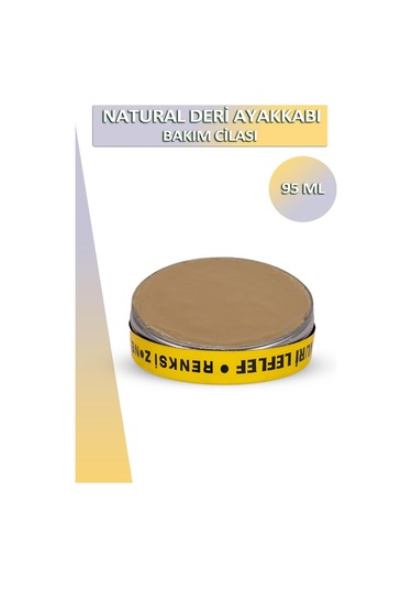 Nuri Leflef Deri Ayakkabı Bakım Cilası 95 Ml 001