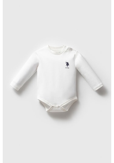 U.S. Polo Assn. U.s. Polo Assn Erkek Bebek Mavi 3lü Body Set Mavi