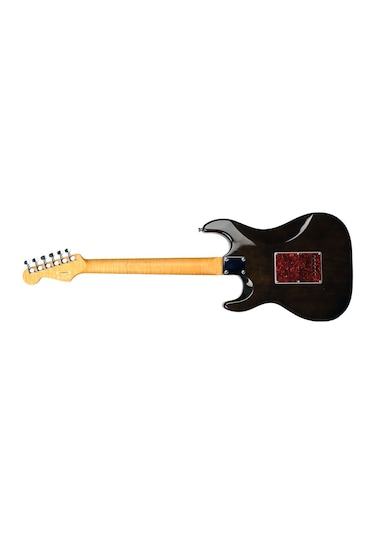 Guson Superstrat Hss Elektro Gitar Quilted Siyah