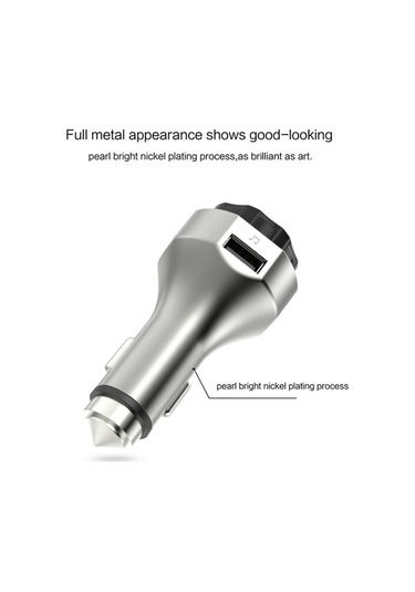 Sones Araba Mp3 Çalar Araba Fm Verici Bluetooth 4.2 Tf Kart/u Disk Aux