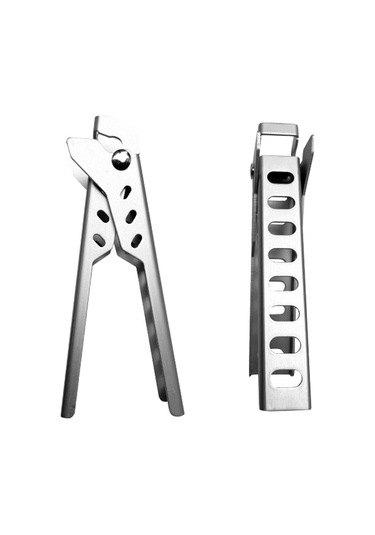 Xindoker Alüminyum Kapak Tutucu - Isıya Dayanıklı, Fırın Ve Tencere Taşıma Aracı 12.5x3 Cm Gümüş