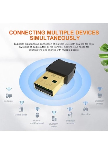 Diperla Al-bl5.3 Bluetooth Dongle Ver. 5.3