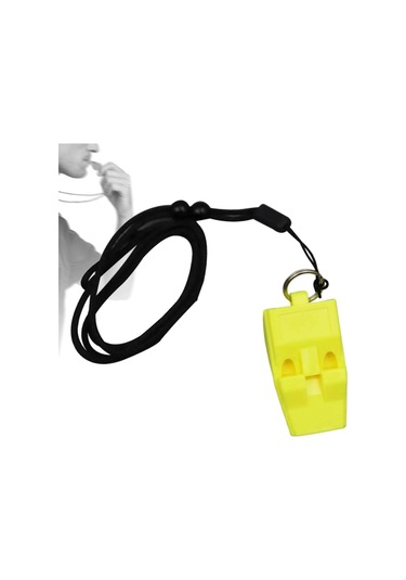 Suntek Spor Düdüğü Antrenörleri Futbol Yürüyüşü Sarı