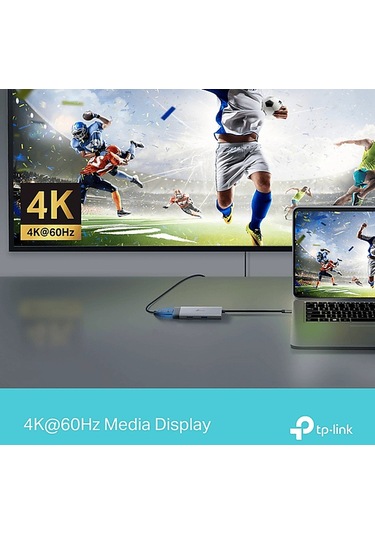 Tp-lınk Uh5020c Type C Port 5'i Bir Arada Usb-c Hub Gri