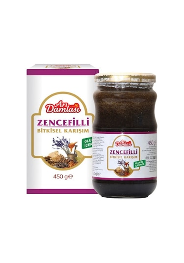 Arı Damlası Zencefilli Bitkisel Karışım 450 G