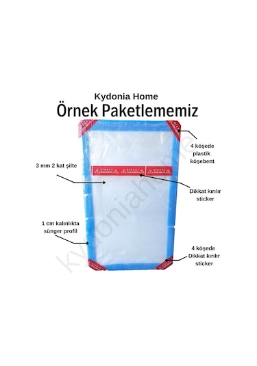 Kydoniahome 45X72 Cm Parlak Süt Beyaz Mdf Kırma Katlanır Duvara Monte Masa (457325375)