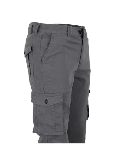 Modarar Erkek Keten Kargo Pantolon Gri Renk Rar01441 Modarar Erkek Keten Kargo Pantolon Gri Renk Rar01441