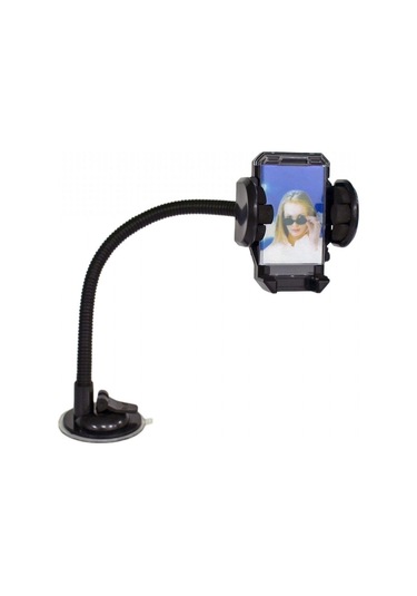 Telefon Tutucu 35cm Uzun Spral Vantuzlu