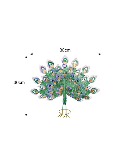 Homyl Tavuskuşu Süs Heykeli Ev Dekor Koleksiyonu Aksesuarları Küçük
