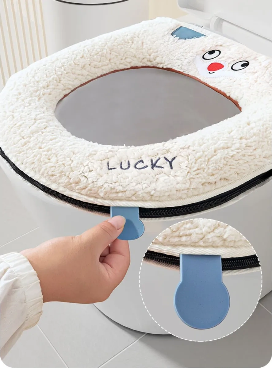 Hold&anz Tuvalet Klozet Dolgu Yumuşak Banyo Kılıfı 260493023 Beyaz