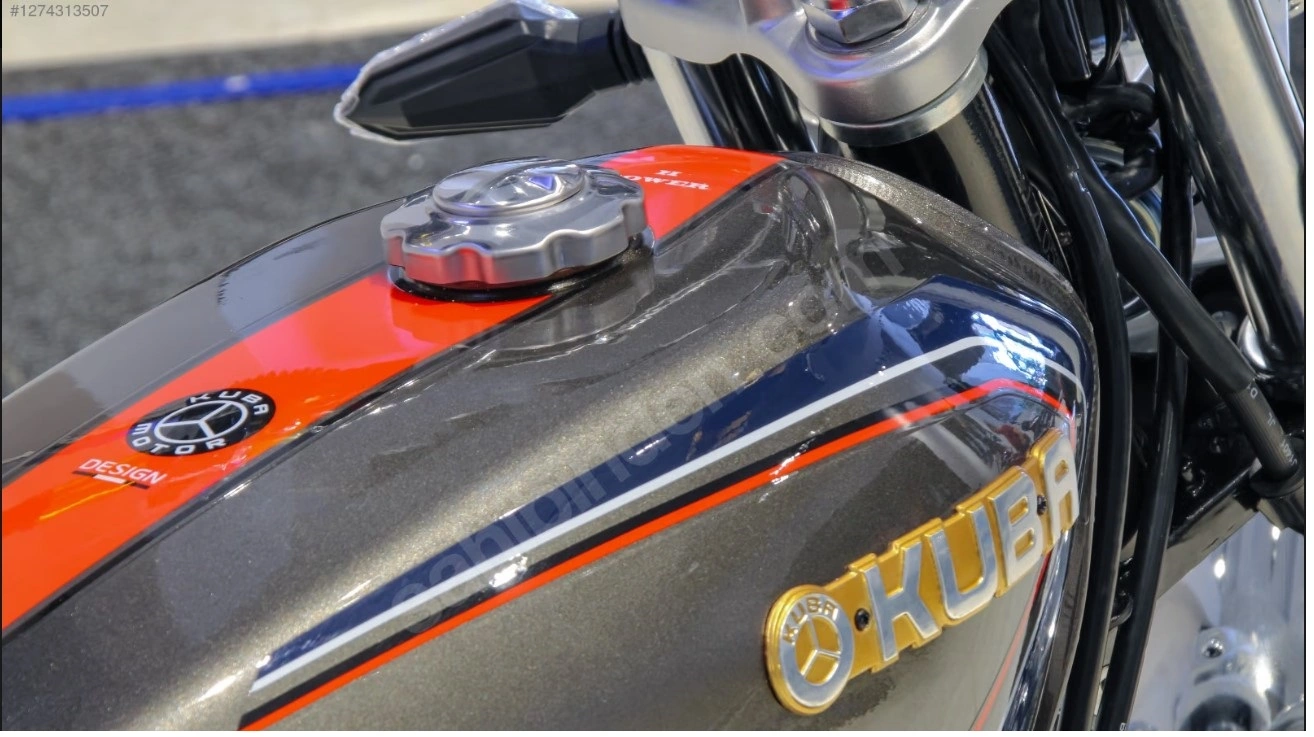 Kuba Çita 50-RX Motosiklet Gri Gold