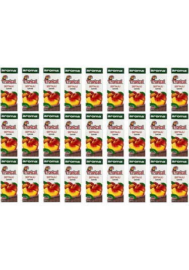 Aroma Tropical Şeftalili İçecek 200 Ml X 27 Adet