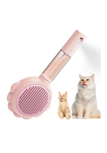 Spreyli Paslanmaz Çelik Telli Kedi Fırçası