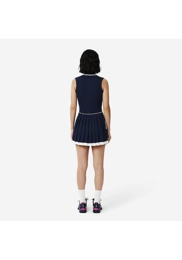 Lacoste Kadın Tenis Elbisesi Ef8582-hıd Lacivert